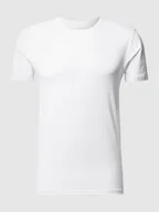 Piżamy męskie - T-shirt z dodatkiem streczu model ‘Das Drunterhemd’ - miniaturka - grafika 1