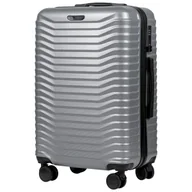 Walizki - Walizka ŚREDNIA WINGS PC SEA EAGLE 24" SILVER - miniaturka - grafika 1
