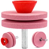 Akcesoria do urządzeń ogrodniczych - Ostrzałka do noży kosiarek na wiertarkę/wkrętarkę - miniaturka - grafika 1