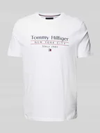Koszulki męskie - T-shirt z nadrukiem z logo - miniaturka - grafika 1