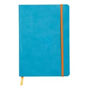 Notesy i bloczki - Notatnik Rhodia A5, miękka oprawa, kropki, Turkusowy - miniaturka - grafika 1