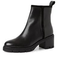 Kozaki damskie - Marco Tozzi Damskie 2-25452-45 modne kozaki, czarne, 39 EU, czarny, 39 EU - miniaturka - grafika 1