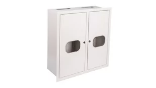 Sabaj System Szafka licznikowa podtynkowa 2-licznikowa 3-fazowe 24 moduły IP31 545x540x210 z zamkiem i szybą RL-2L 24 ZSZ - Rozdzielnie elektryczne - miniaturka - grafika 1
