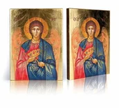 Ikony i obrazy sakralne - Ikona religijna Archanioł Jehudiel - miniaturka - grafika 1