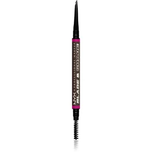 NYX Blade & Shade Kredka do brwi, Ash Brown - Akcesoria i kosmetyki do stylizacji brwi - miniaturka - grafika 1