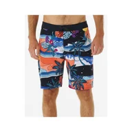 Kąpielówki męskie - Boardshorty RIP CURL Mirage Postcards czarny - miniaturka - grafika 1