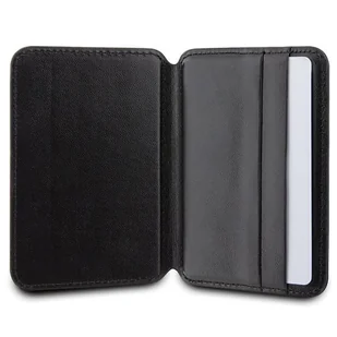 Guess Wallet Card Slot GUWMSHGCFSEK MagSafe GCube stripe czarny/black - Plecaki - miniaturka - grafika 2