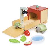 Łamigłówki - Drewniane figurki do zabawy - żółwie, Tender Leaf Toys - miniaturka - grafika 1