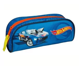 Piórnik szkolny HOT WHEELS jednokomorowy 22cm - Piórniki - miniaturka - grafika 1