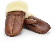 Rękawiczki dla dzieci - Rękawiczki dziecięce z jednym palcem 100% FUTERKO L dziecięce - długość od nadgarstka 19 - miniaturka - grafika 1