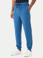 Spodnie sportowe męskie - BOSS Spodnie dresowe Mix&Match 50515305 Niebieski Regular Fit - miniaturka - grafika 1