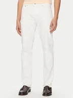 Spodnie męskie - Tommy Hilfiger Jeansy Denton MW0MW38812 Biały Straight Fit - miniaturka - grafika 1