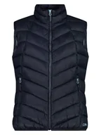 Kamizelki damskie - CMP Kamizelka pikowana w kolorze granatowym - miniaturka - grafika 1