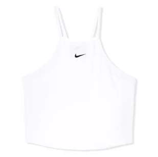 Top Nike NSW Essential Ribbed Cami Biały (DV7960-100) S - Koszulki i topy damskie - miniaturka - grafika 1