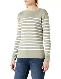 Armor Lux granatowy sweter damski Groix Oyat/biały, XL, Oyat/Biały, XL - Swetry damskie - miniaturka - grafika 1