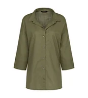 Bluzki damskie - Bawełniana KOSZULA damska OVERSIZE Triumph Summer Wear Boyfriend Shirt 36 - miniaturka - grafika 1