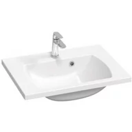 Umywalki - Ravak Classic II umywalka 60x45 cm prostokątna biała XJX01160003 - miniaturka - grafika 1