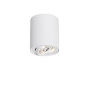 Lampy sufitowe - QAZQA Moderne plafondspot wit draai- en kantelbaar AR70 - Rondoo Up - miniaturka - grafika 1