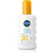 Balsamy i kremy do opalania - Nivea Sun Protect & Sensitive spray ochronny do opalania SPF 30 200 ml - miniaturka - grafika 1