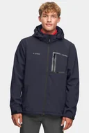 Kurtki i kamizelki sportowe męskie - Kurtka męska softshell Alpinus Stenshuvud granatowy - miniaturka - grafika 1