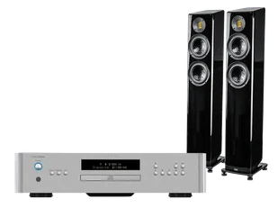 Rotel RA-1572 MkII (srebrny) + FS407.2 (czarny) - Zestawy stereo - miniaturka - grafika 1