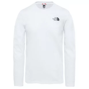 Koszulka The North Face Easy T92TX1FN4 - biała - Koszulki męskie - miniaturka - grafika 1