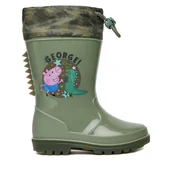 Buty dla chłopców - Kalosze Peppa Pig CEO-NJ-AW25-338PP Khaki - miniaturka - grafika 1