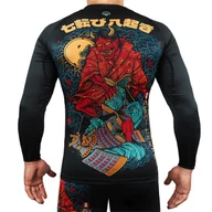 Kimona, stroje i obuwie - Rashguard do MMA/BJJ męski Ground Game Ashi Garami z długim rękawem - miniaturka - grafika 1
