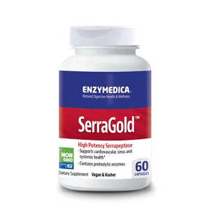 SerraGold 60 kapsułek ENZYMEDICA - Suplementy naturalne - miniaturka - grafika 1