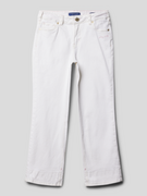 Spodnie i spodenki dla dziewczynek - Jeansy o kroju wide fit z 5 kieszeniami model ‘The Wave’ - miniaturka - grafika 1