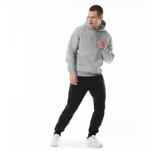 Męskie spodnie dresowe Champion Rochester Rib Cuff Pants - czarne - CHAMPION - Spodnie sportowe męskie - miniaturka - grafika 1