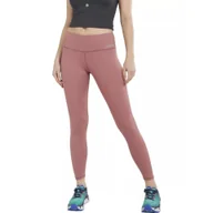 Spodnie sportowe damskie - Legginsy Zen High Rise - magenta - miniaturka - grafika 1