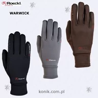 Rękawiczki jeździeckie - Roeckl Rękawiczki zimowe WARWICK 3301-524/624 POLARTEC - miniaturka - grafika 1