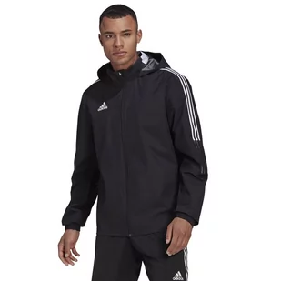 Adidas, Kurtka męska, Tiro 21 AllWeather GH4466, czarna, rozmiar M - Kurtki męskie - miniaturka - grafika 1