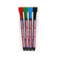 Markery permanentne - Bertus MARKER POLO 4 KOL + GABKA 5903795203616 - miniaturka - grafika 1