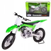 Samochody i pojazdy dla dzieci - Kawasaki Kx 250F Cross Model Skala 1:10 Welly - miniaturka - grafika 1