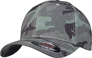 Flexfit Czapka z daszkiem unisex Camo Stripe Cap, Green Camo, S-M - Czapki damskie - miniaturka - grafika 1