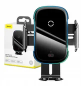 Uchwyty samochodowe do telefonów - Baseus Uchwyt samochodowy indukcyjny Qi Baseus, szybka ładowarka indukcyjna, 15W - miniaturka - grafika 1