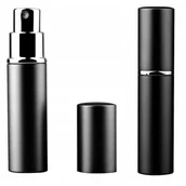 Pozostałe akcesoria do makijażu - Atomizer Podróżny Do Perfum Fiolka Na 10ml Czarny - miniaturka - grafika 1