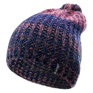Czapki damskie - Czapka zimowa Hi-Tec Lady Halla W (kolor Granatowy. Różowy, rozmiar ONE SIZE) - miniaturka - grafika 1