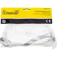 Okulary ochronne - Okulary przeciwodpryskowe białe Condor - miniaturka - grafika 1