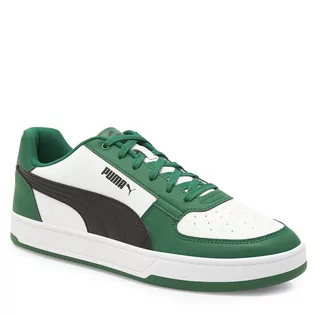 Buty dla chłopców - Sneakersy Puma COURTFLEX V2 MESH V PS 37175818 Zielony - grafika 1