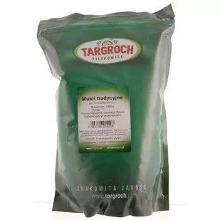 Targroch Musli tradycyjne 1 kg - Płatki śniadaniowe i musli - miniaturka - grafika 1