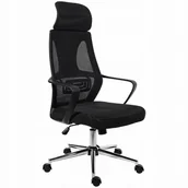 Fotele i krzesła biurowe - Fotel Obrotowy Krzesło Biurowe Do Biurka Bujane - miniaturka - grafika 1