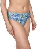 Komplety bielizny - Stringi damskie GAIA 008 turkusowe w kwiaty  M - miniaturka - grafika 1