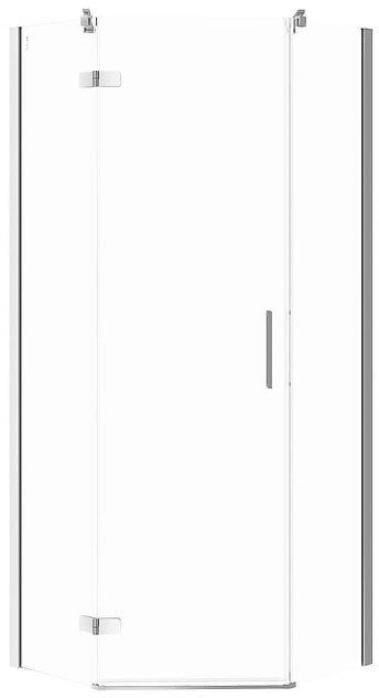 Cersanit Kabina PRYSZNICOWA PIĘCIOKĄTNA CITY 80X80X195 LEWA SZKŁO TRANS.