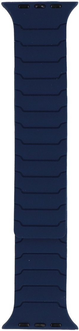 GlacierX pasek do smartwatcha Silicone Magnetic ExoStripe Midnight Blue do Apple Watch 42/44/45/49mm Granatowy