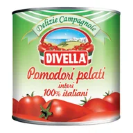 Koncentraty warzywne, przeciery - Włoskie pomidory pelati 100% HORECA 2,5 kg Divella - miniaturka - grafika 1