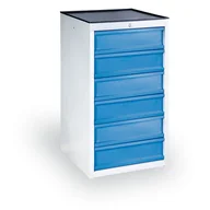 Szafki biurowe - B2B Partner Kontener z szufladami 50006/400800 - miniaturka - grafika 1