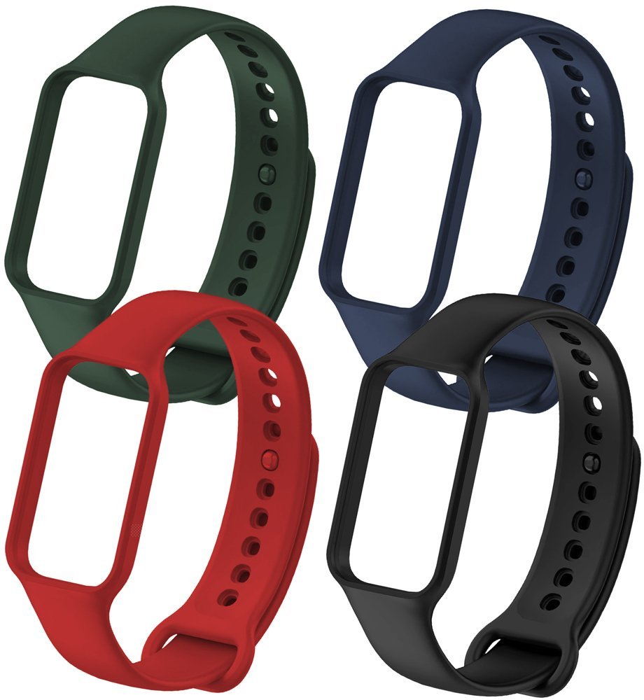 ChronSmarta Zestaw: 4x pasek ChronSmarta do smartband'a Redmi Smartband 2 / Mi Band 8 Active
